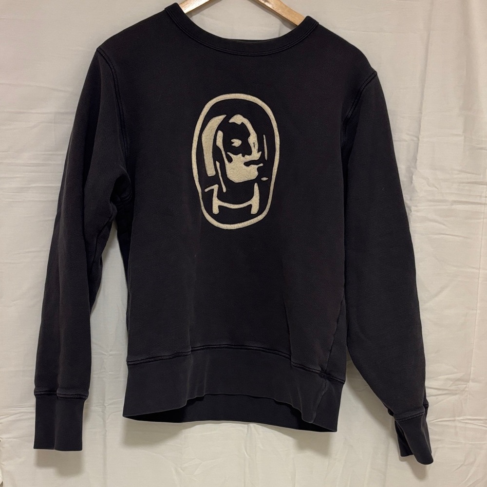 Imogene + Willie logo cotton sweatshirt